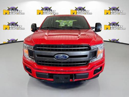Red 2018 Ford F-150 XLT