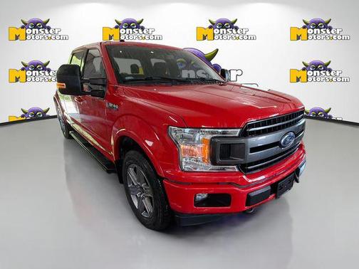 Red 2018 Ford F-150 XLT