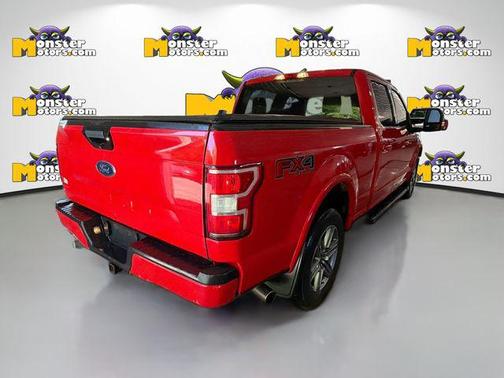 Red 2018 Ford F-150 XLT