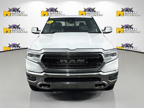 Bright White Clearcoat 2021 RAM 1500 Limited