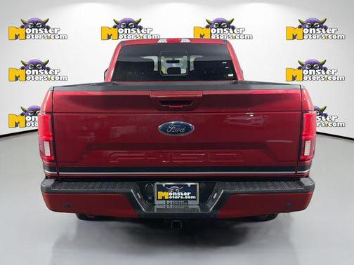 Red 2020 Ford F-150 Lariat