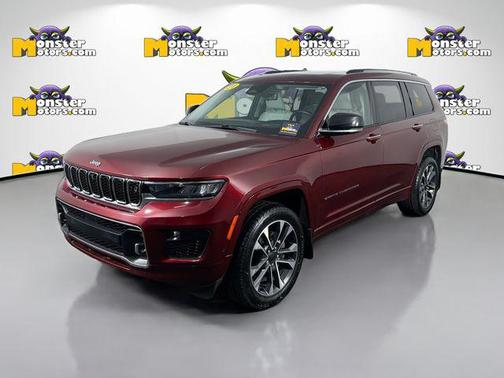 Velvet Red Pearlcoat 2021 Jeep Grand Cherokee L Overland