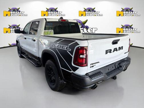 Bright White Clearcoat 2025 RAM 1500 Rebel