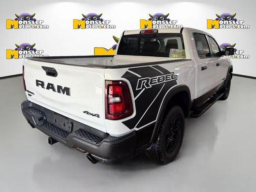 Bright White Clearcoat 2025 RAM 1500 Rebel