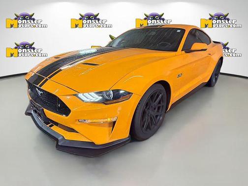 Orange Fury Metallic Tri-Coat 2019 Ford Mustang GT Premium