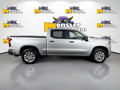 Silver Ice Metallic 2021 Chevrolet Silverado 1500 Custom