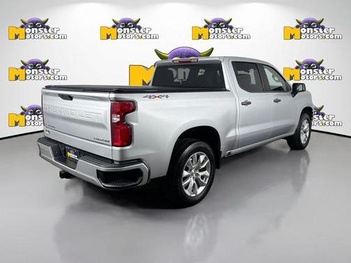Silver Ice Metallic 2021 Chevrolet Silverado 1500 Custom