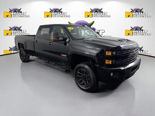 Black 2018 Chevrolet Silverado 2500 LT