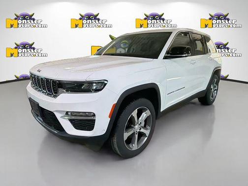 Bright White Clearcoat 2023 Jeep Grand Cherokee Limited