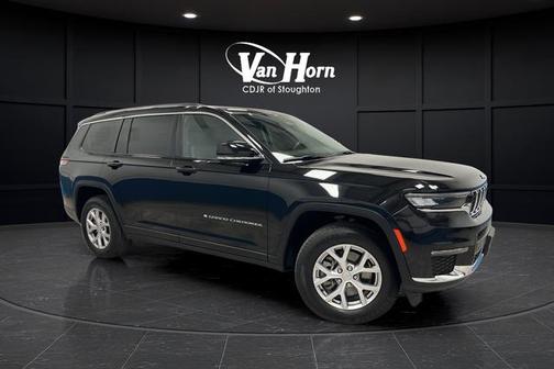 Diamond Black Crystal Pearlcoat 2021 Jeep Grand Cherokee L Limited
