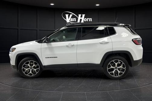 Bright White Clearcoat 2025 Jeep Compass Limited