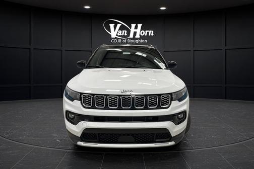 Bright White Clearcoat 2025 Jeep Compass Limited