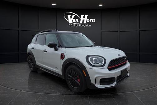 White Silver Metallic 2021 MINI Countryman John Cooper Works ALL4