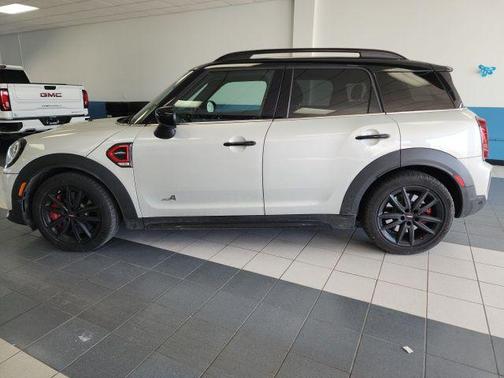 White Silver Metallic 2021 MINI Countryman John Cooper Works ALL4
