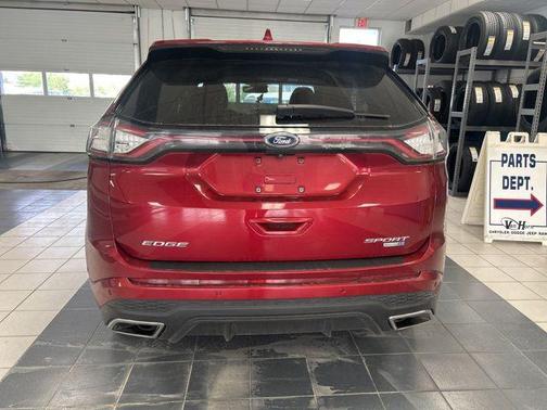Ruby Red 2017 Ford Edge Sport