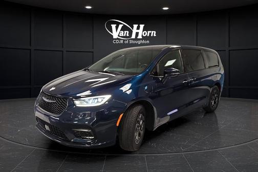 Fathom Blue Pearlcoat 2022 Chrysler Pacifica Hybrid Touring L