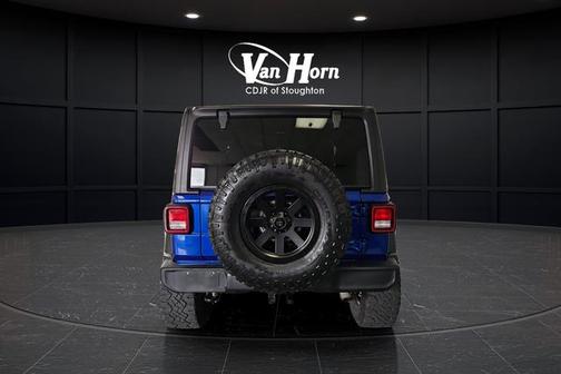 Ocean Blue Metallic Clearcoat 2018 Jeep Wrangler Unlimited Sport