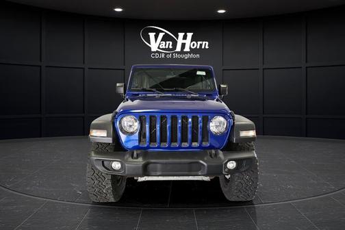 Ocean Blue Metallic Clearcoat 2018 Jeep Wrangler Unlimited Sport