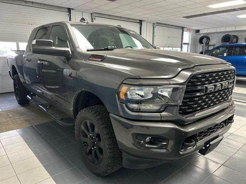 Granite Crystal Metallic Clearcoat 2022 RAM 2500 Big Horn Mega Cab 4x4 6'4'' Box