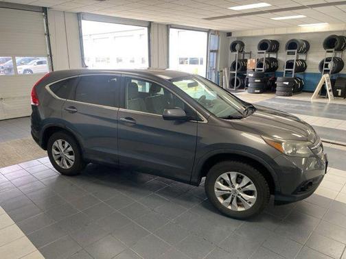 Gray 2013 Honda CR-V EX