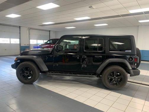 Black Clearcoat 2023 Jeep Wrangler Sport