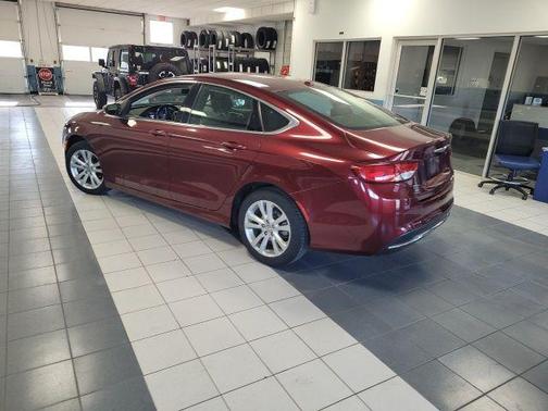 Velvet Red Pearlcoat 2015 Chrysler 200 Limited