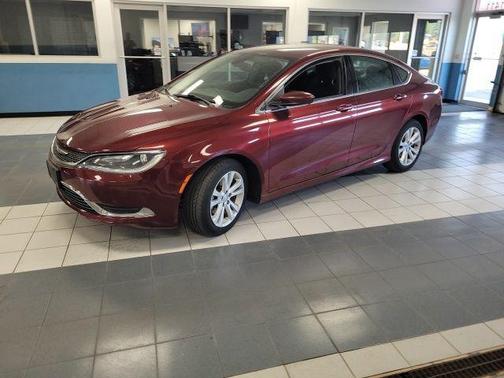 Velvet Red Pearlcoat 2015 Chrysler 200 Limited