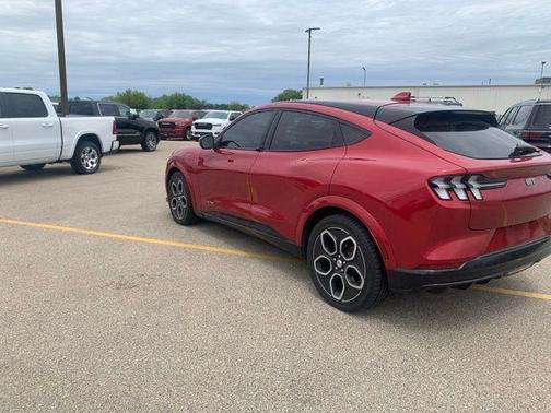 Rapid Red Metallic Tinted Clearcoat 2021 Ford Mustang Mach-E GT