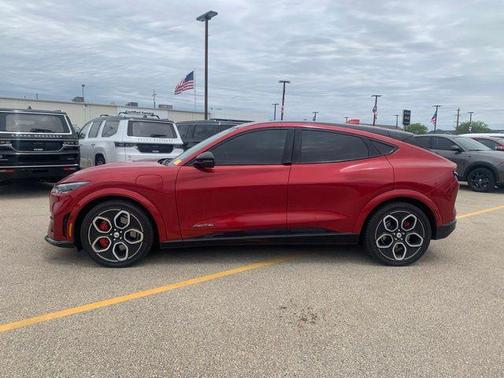 Rapid Red Metallic Tinted Clearcoat 2021 Ford Mustang Mach-E GT