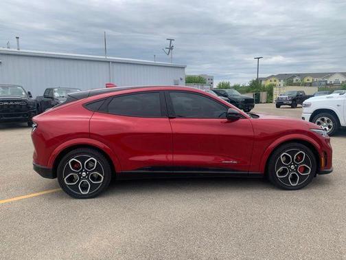Rapid Red Metallic Tinted Clearcoat 2021 Ford Mustang Mach-E GT