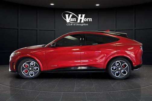 Rapid Red Metallic Tinted Clearcoat 2021 Ford Mustang Mach-E GT
