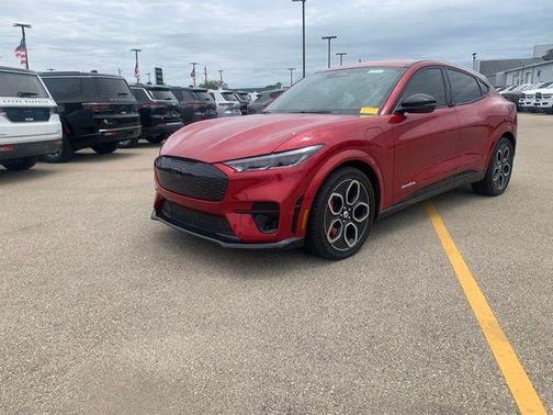 Rapid Red Metallic Tinted Clearcoat 2021 Ford Mustang Mach-E GT