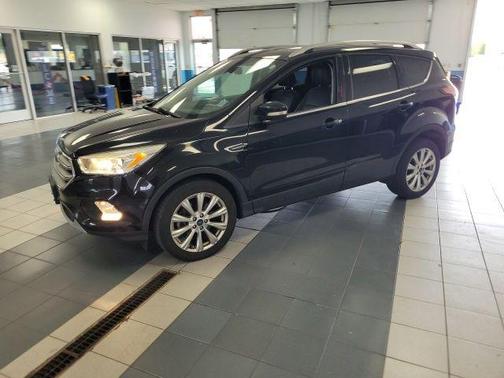 Black 2017 Ford Escape Titanium