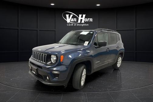 Slate Blue Pearlcoat 2022 Jeep Renegade Latitude