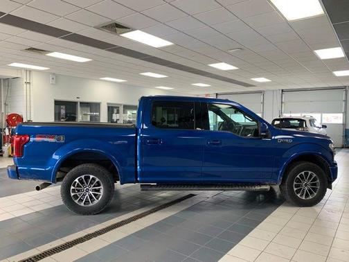 Lightning Blue 2018 Ford F-150 Lariat