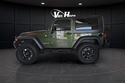 Jeep Green Metallic Clearcoat 2009 Jeep Wrangler Rubicon
