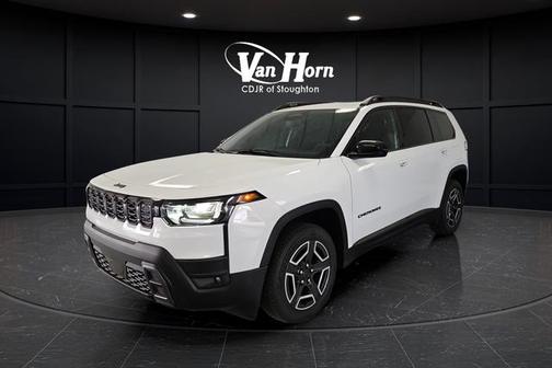 Bright White Clearcoat 2026 Jeep Cherokee Laredo 4x4