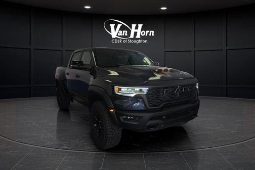 Forged Blue Metallic 2026 RAM 1500 RHO Crew Cab 4x4 5'7' Box