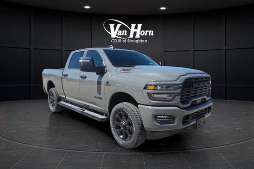 Ceramic Gray Clearcoat 2026 RAM 3500 Big Horn Crew Cab 4x4 6'4' Box