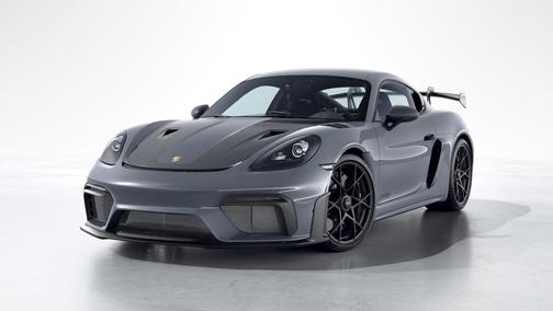 Arctic Grey 2024 Porsche 718 Cayman
