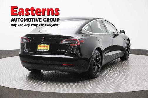 Solid Black 2019 Tesla Model 3 Long Range