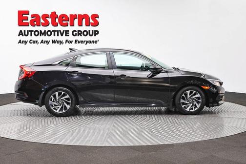 Black 2017 Honda Civic EX