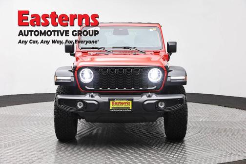 Firecracker Red Clearcoat 2025 Jeep Wrangler 4xe Willys