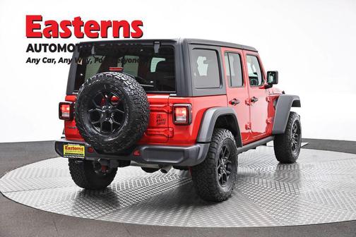Firecracker Red Clearcoat 2025 Jeep Wrangler 4xe Willys