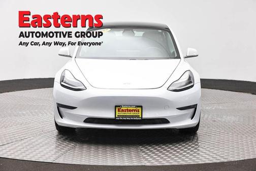 Pearl White Multi-Coat 2019 Tesla Model 3 Long Range