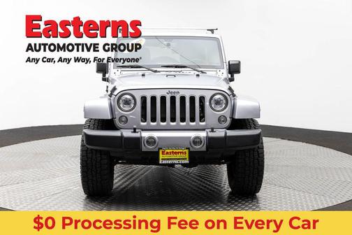 Billet Silver Metallic Clearcoat 2017 Jeep Wrangler Unlimited Sahara
