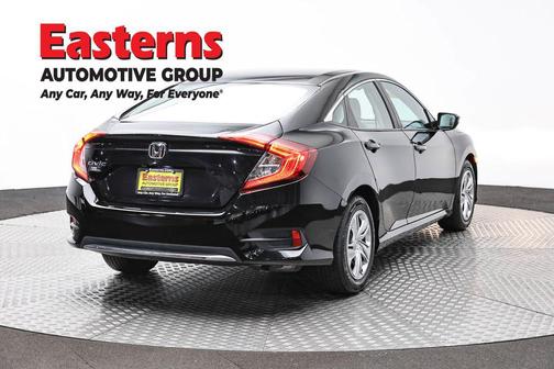 Crystal Black Pearl 2019 Honda Civic LX