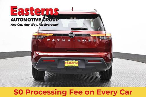 Scarlet Ember Tintcoat 2025 Nissan Pathfinder SV FWD