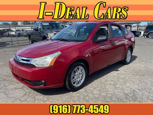 Sangria Red Metallic 2010 Ford Focus SE