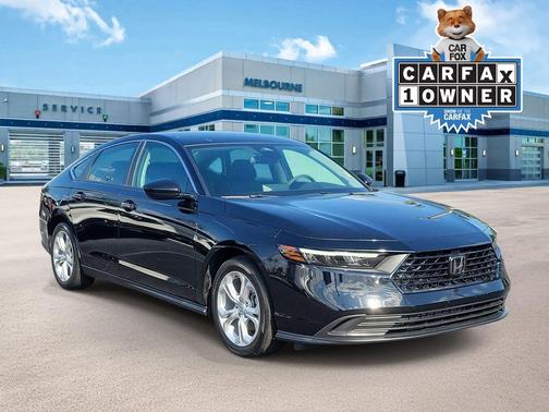 Crystal Black Pearl 2024 Honda Accord LX